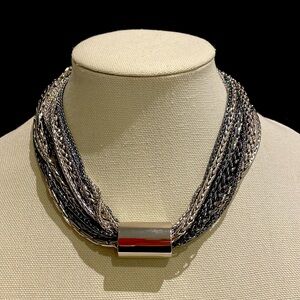 - Chain chocker necklace by Caroline Neron